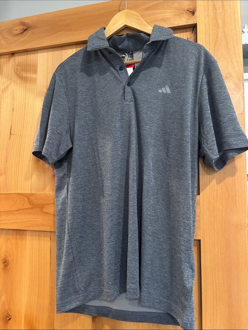 adidas Men’s Heather Conavy Polo Shirt